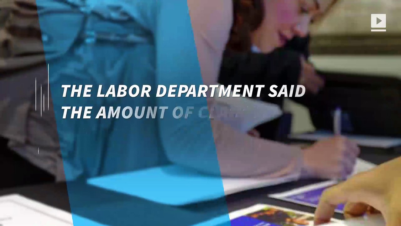 U.S. unemployment claims rate drops