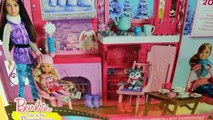 Mattel - Barbie Sisters / Siostry - Destination Accessory Doll House / Zimowa Chatka Barbi