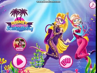 Disney Princesses Scuba Diving: Elsa & Rapunzel Goes Shopping! Disney Princesses Scuba Div
