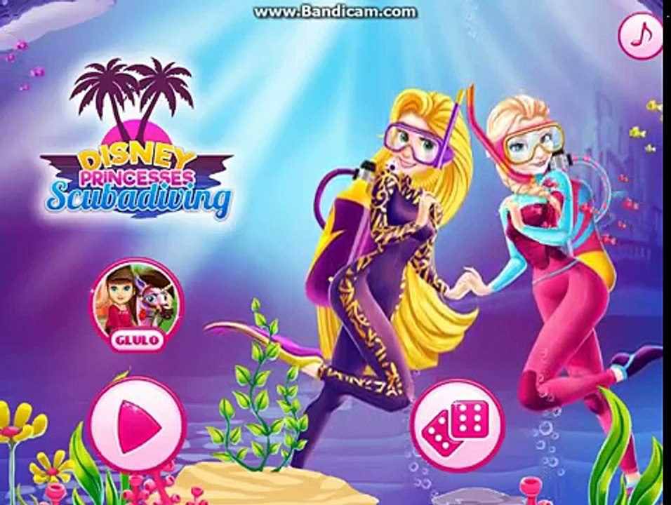Disney Princesses Scuba Diving: Elsa & Rapunzel Goes Shopping! Disney Princesses Scuba Div