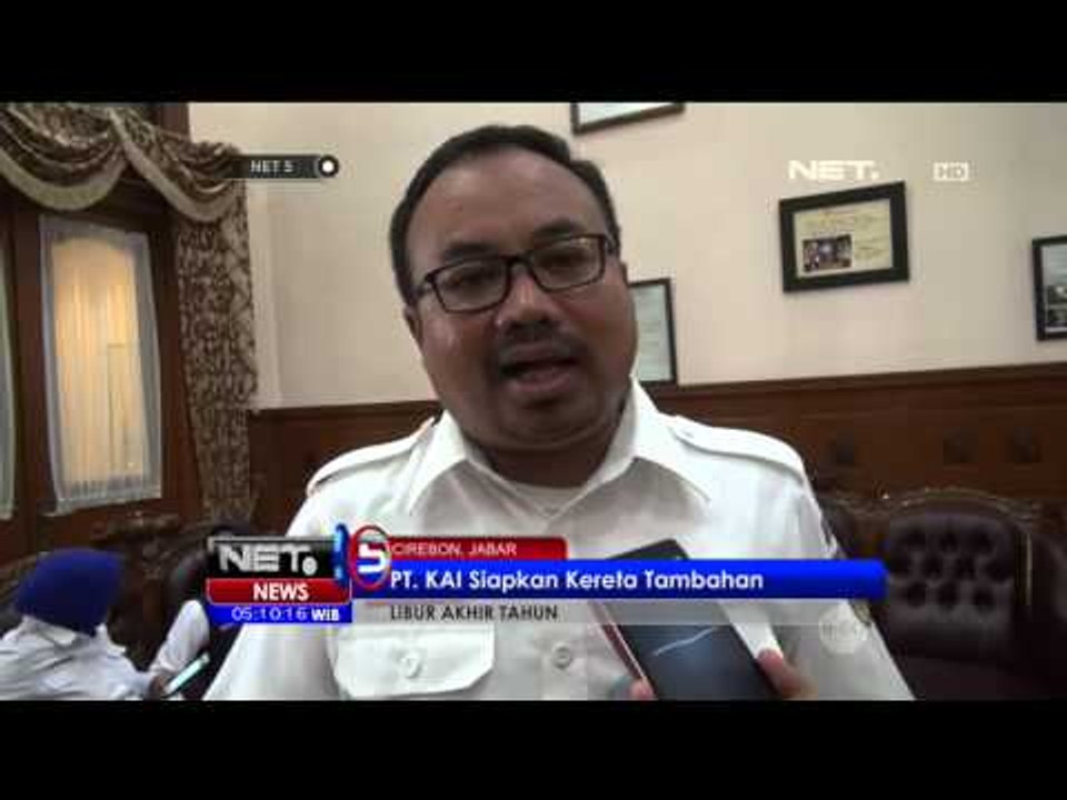 Liburan Akhir Tahun Tiket Kereta keluar Kota Habis - NET5