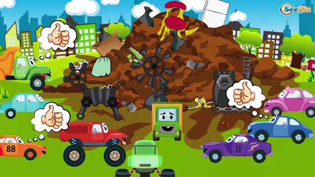 TRAINS AND CARS FOR KIDS: PowerTrains and Racing Car. Train and Cars for Kids Toys Review Cartoon