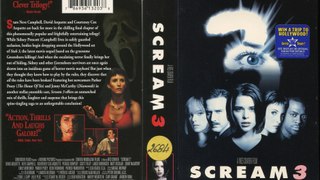 Opening To Scream 3: Bonus Edition 2000 VHS
