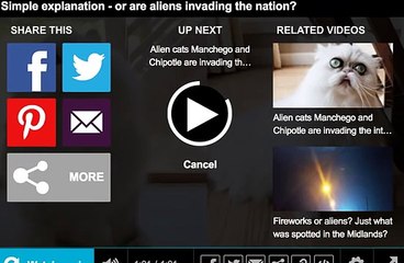 Shikoni këtë objekt të mistershëm që u shfaq në qiell