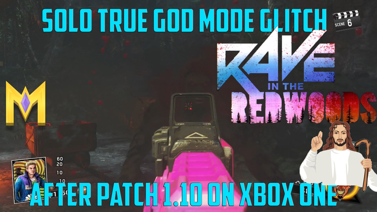 Rave In The Redwoods Glitches - *EASY TRUE SOLO God Mode Glitch - "Solo God Mode After 1.10"