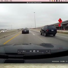 Tesla crashes into concrete barrier