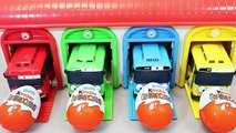 Маленький автобус tayo гараж игрушка сюрприз яйца английском языке учим цвета слизь на YouTube