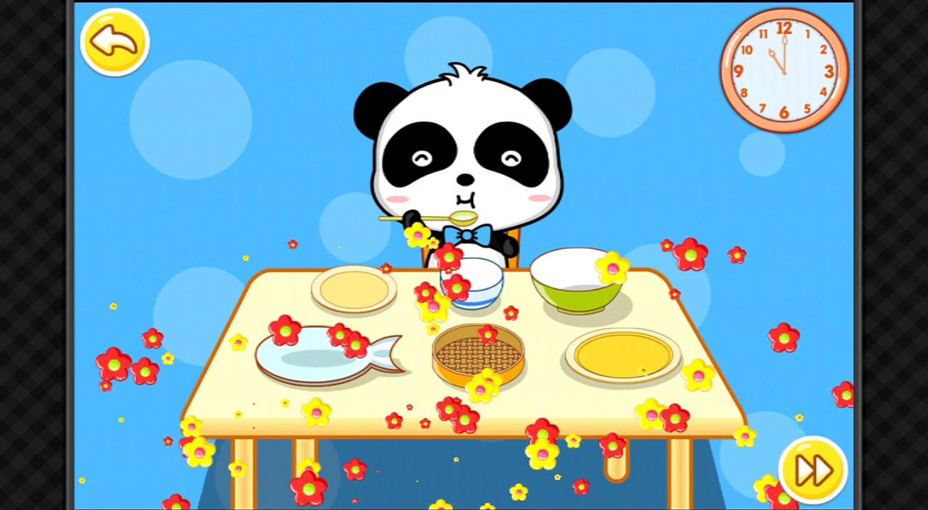 Around the Clock babybus panda HD Gameplay app android apps apk learning preschoolers