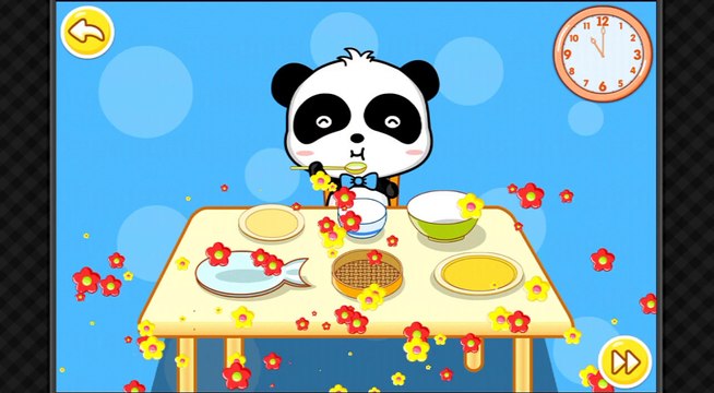 Around the Clock babybus panda HD Gameplay app android apps apk learning preschoolers