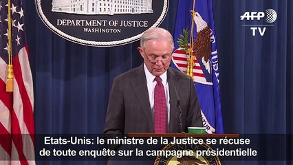 USA: Sessions se récuse de toute enquête sur la campagne