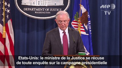 USA: Sessions se récuse de toute enquête sur la campagne
