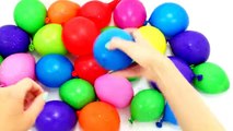 MY BLUE BALLOON | Nursery Rhymes with Wet Water Balloons | BABY KIDS NURSERY RYHMES SONGS YOUTUBE
