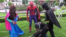 Frozen Princess Anna Giddy Spiderman vs SpiderBaby Batman vs Venom love Elsa Fun Superhero