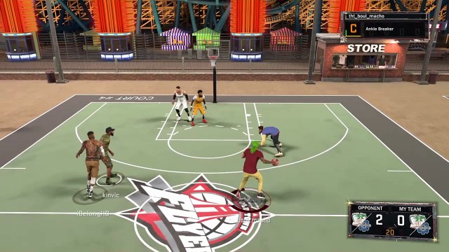 Nba 2k17 catching ankles