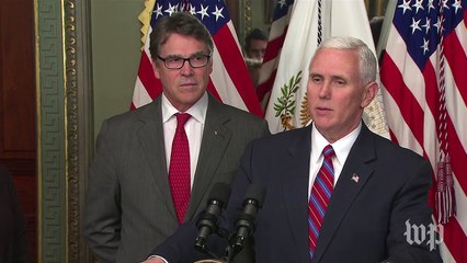 Rick Perry sworn in as energy secretary