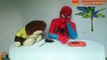 Spiderman Playing with Lightning McQueen Cars 2 Disney Cars Toy - Fun Superheroes Movie In