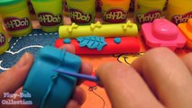 Play Doh Rainbow Curls Modelling Clay Animals Molds Creative Fun Kids Learn Colors Play