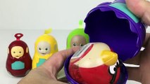 TELETUBBIES Nesting Dolls, Stacking Cups Learn Color Toy Surprise, TinkyWinky, Lala Dipsy,