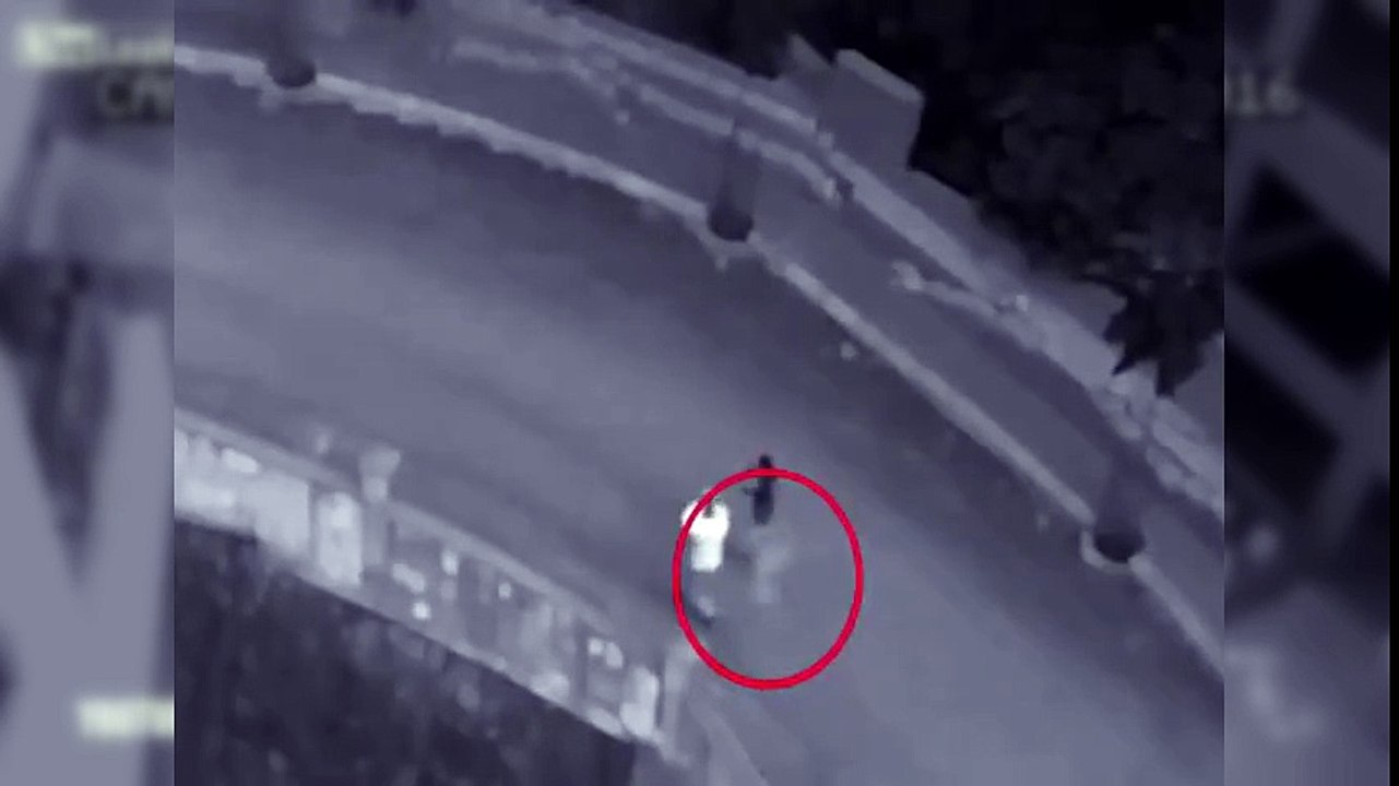 Ghost Caught Spooky Ghost Recorded Following A Couple
