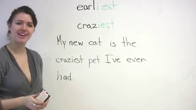 English Grammar - Superlative Adjectives - (most, best, etc.)