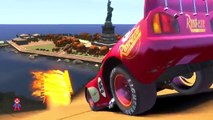 HULK COCHES SMASH PARTY ! MONSTER TRUCK Rayo McQueen CARS 2 Dedo de la Familia de la Canción Vivero