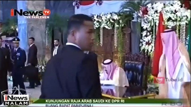 Agenda Pertama Raja Salman Kemarin Diawali dengan Kunjungan ke DPR MPR
