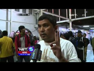 Arus Balik di Stasiun Pasar Senen Tidak Padat - NET5