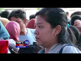 Live Report Arus Balik Stasiun Senen - NET16