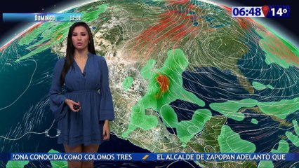 Susana Almeida Pronostico del Tiempo 2 de Marzo de 201