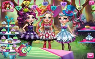 Ever After High Tea Party - Apple White, Raven Queen and Madeline Hatter Game For Kids