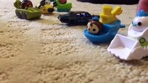 Kidschanel - ASMR Toys - Family Toy Review Video Short - Octonauts Gup Speeders Making Ver