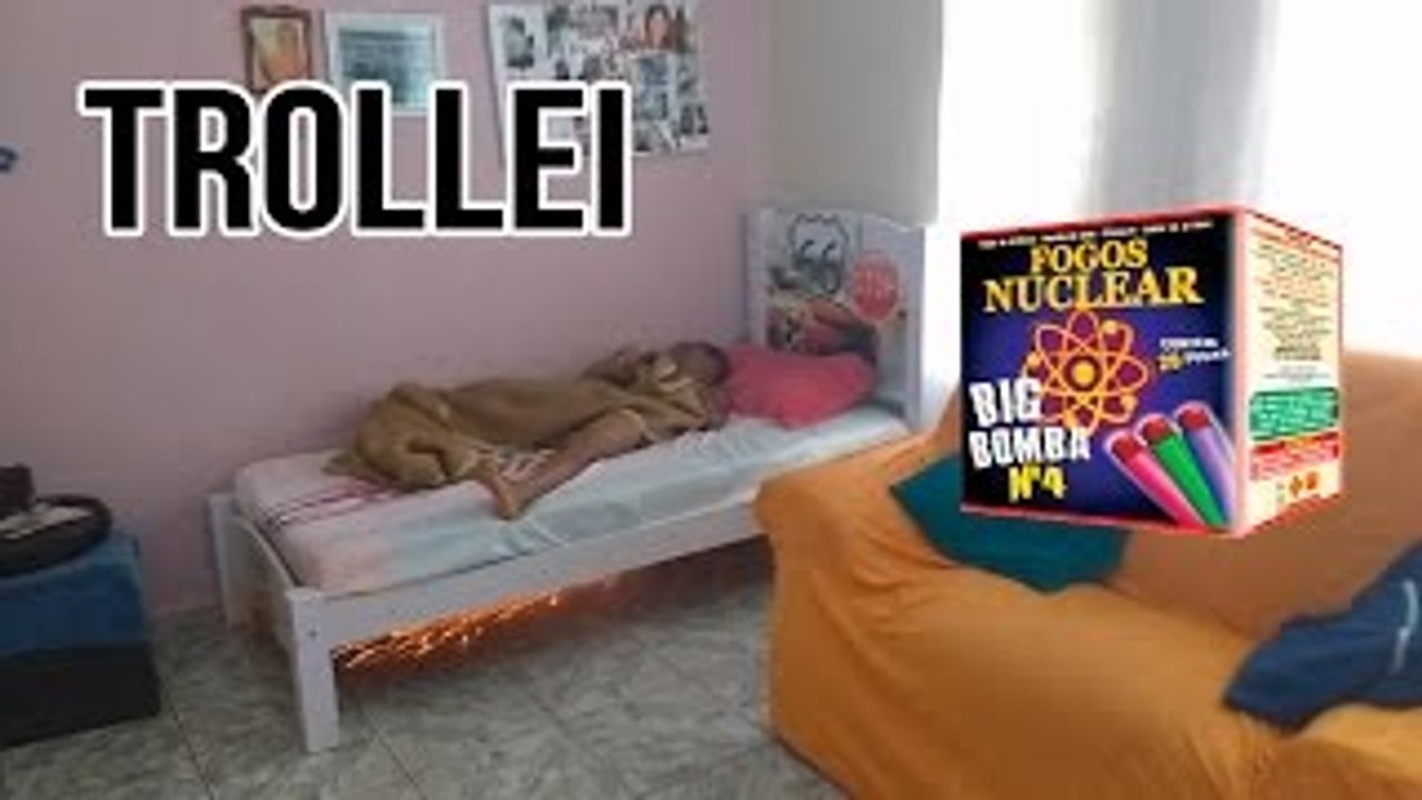 TROLLEI MEU IRMAO COM BOMBA 4 (E OLHA NO QUE DEU)