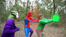 Hulk Joker Spiderman vs Zombie SAW Attack [P2] Frozen Elsa Vampire Superhero Funny Movies
