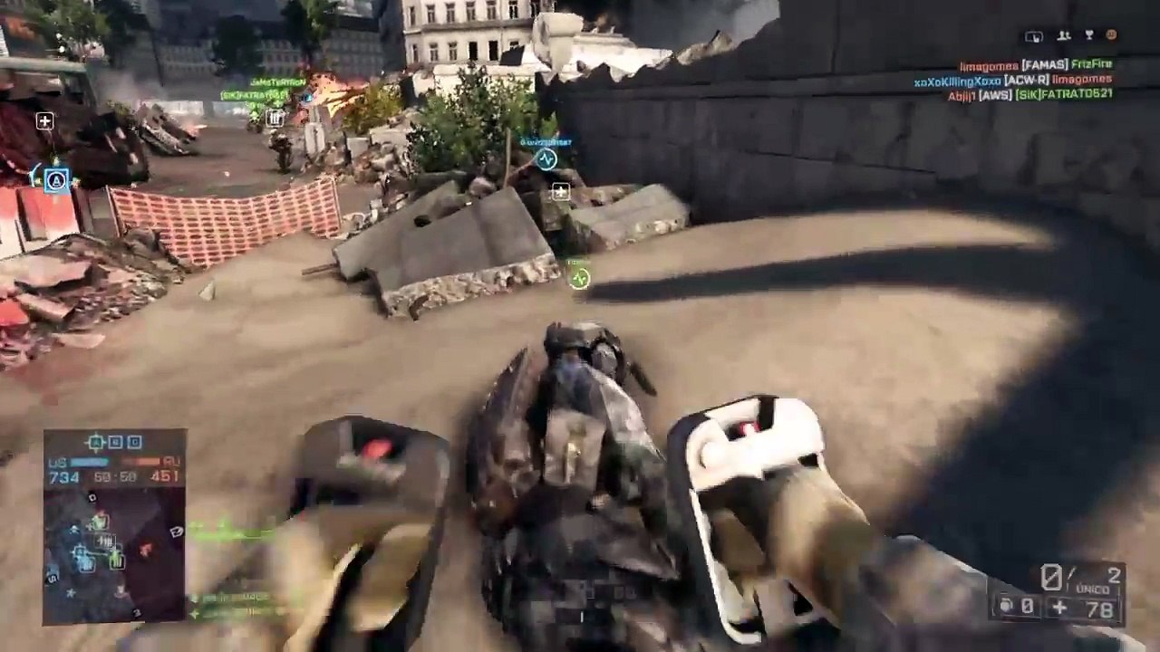 Battlefield 4 Modo Conquista Operación Metro