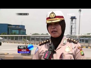 Live Report Kondisi Lalu Lintas Arus Balik Liburan Tahun Baru 2016 di Tol Cikarang - NET12