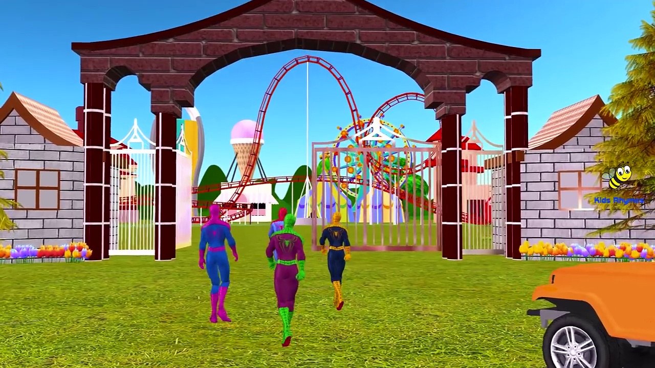 Disney Princess Carriage PowerWheels Frozen Elsa Baby Cinderellas Spiderman Finger Family