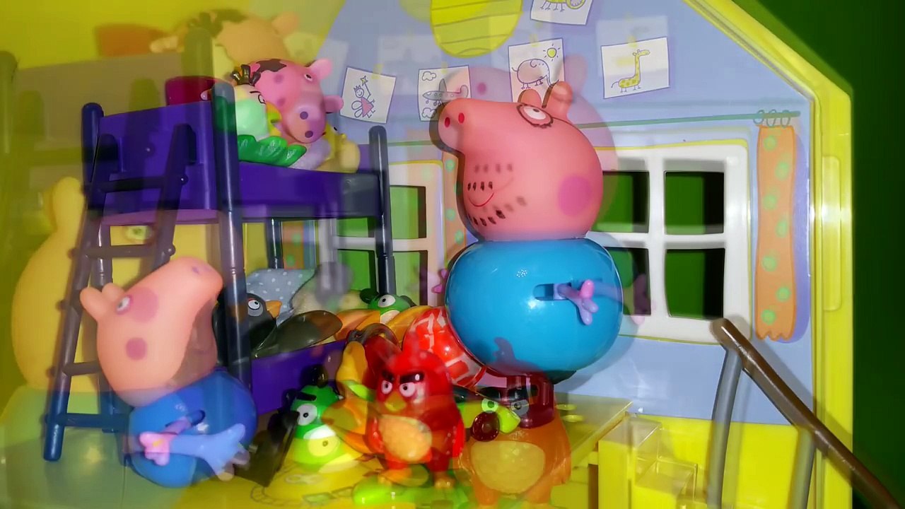Мультфильм из игрушек Свинка Пеппа Peppa Pig Па...