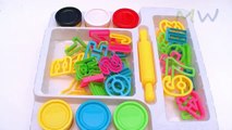 Play Doh Alphabet Surprise | ABC Songs for Children, Kindergarten Kids Learn the Alphabet,