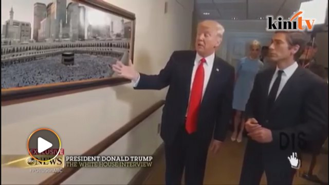Video Trump 'puji' Kaabah tular? ini sebenarnya...