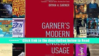 Garner s Modern English Usage [PDF] Full Online