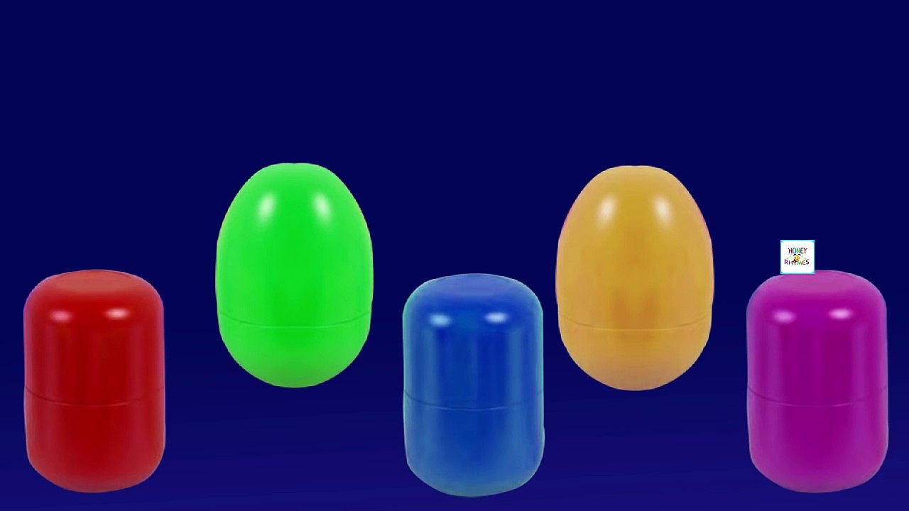 Kinder Joy Surprise Eggs Finger Family Nursery Rhyme | Kinder Joy Daddy Finger Songs