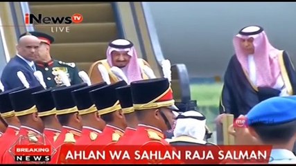 Raja Salman Tiba di Tanah Air