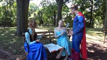 Партия пончиков с супергероями: Эльза, Человек-Паук, Супермен, Анна Супергерои в Нью-Йорке