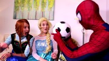 Spiderman and Frozen Elsa vs Maleficent! w/ рок-группа SpIDer Girl Анна Joker SpIDer Baby! Superhero
