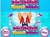 baby barbie winter braids game play , best game for kids , super game for kids , nice game