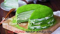 Bánh Crepe Trà Xanh Ngàn Lớp