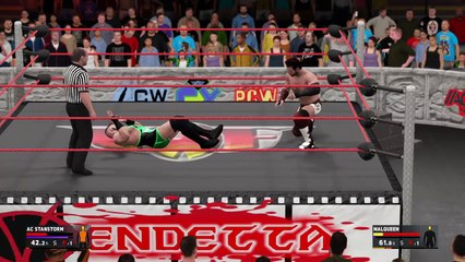 GWF Vendetta 2/19/17 #1 contender for the GWF Prodigy Title AC Stanstorm v. Malqueen