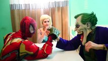 Человек-паук и свадебные Малефисент замороженные elsa, розовый Человек-паук, Джокер, Халк, Железный Человек! Супе