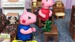 Peppa Pig Toilet Training Potty Police with Crying Georges Dinosaur in Play-Doh Episode