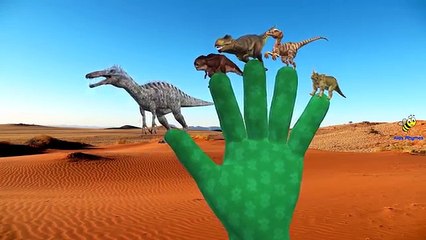 Los Dinosaurios Dibujos Animados Para Los Niños | Godzilla Rimas De Cuarto De Niños | King Kong Dedo De La Familia Rimas